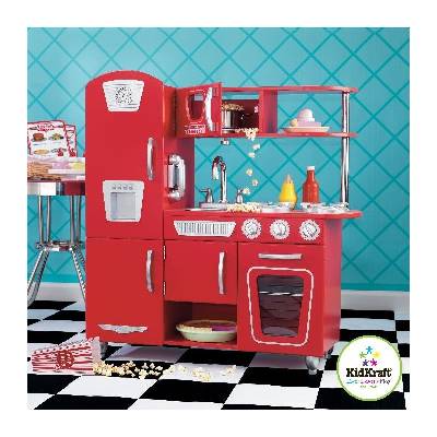 KidKraft RED VINTAGE - dětská kuchyňka