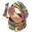 Kiotos Rainbow Fantasy Rainbow Leatherette Footcuffs