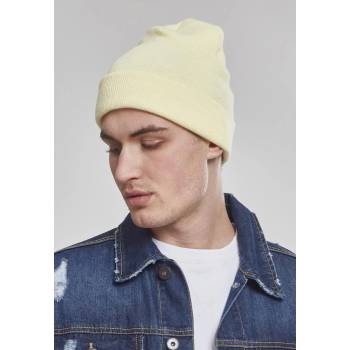 Urban Classics Шапка бийни в пясъчен цвят Heavyweight Long Beanie powderyellow UB-1501KC-01323 - Пясъчен, размер one size