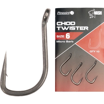 Kevin Nash Pinpoint Chod Twister Micro Barbed veľ.6 10 ks