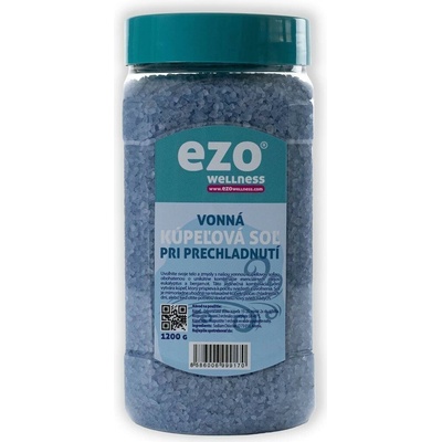 Ezo Wellness Kúpeľová soľ Pri prechladnutí 1200 g