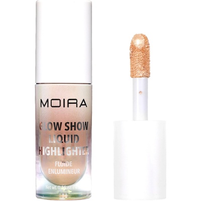 Moira Glow Show Liquid Highlighter Tekutý rozjasňovač 002 Golden Blend 4,3 g