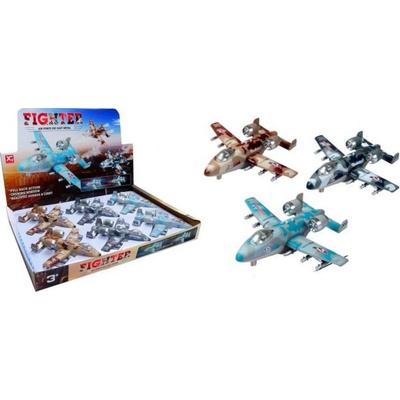 Alltoys Letadlo Air Force šedé