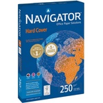 Navigator Копирен картон Hard Cover, А4, 250 g-m2, 125 листа, Бяла