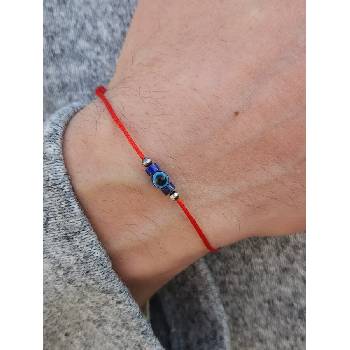 Image 1 of Мъжка гривна със синьо око