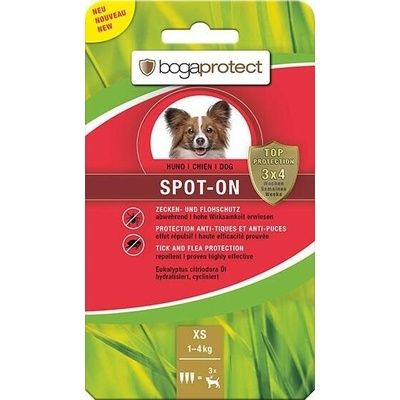 Bogaprotect Spot On antiparazitný XS