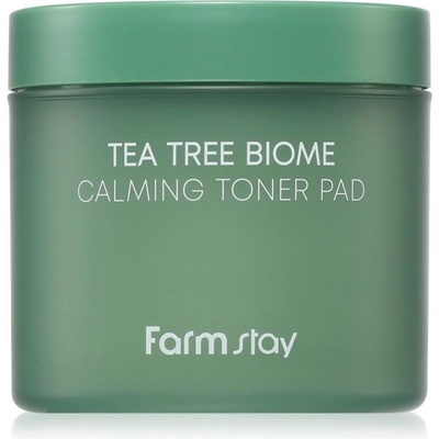 Farmstay obličejové pads Tea Tree Biome Calming toner Pad 140 ml