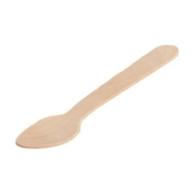 Nideko Drevená kávová dezertná lyžička 11 cm