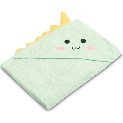 Sensillo Detská osuška Bathfriends 100x100cm DINO MINT