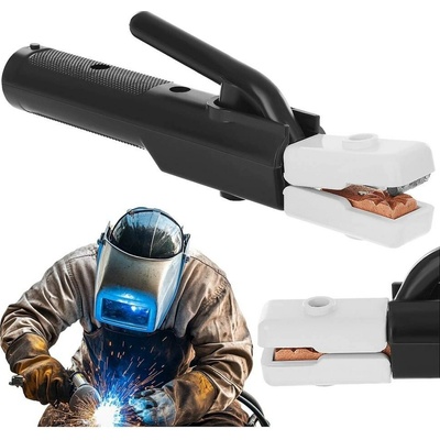 Držák elektrod pro MMA svářečky – německý typ 40/45 | Geko G01870