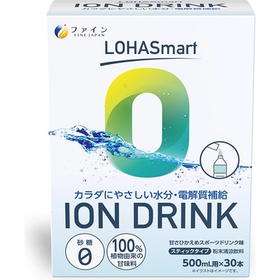 Fine Japan LOHASmart Йонна напитка 30 сашета | Fine Japan (018280 (000429) FJ)