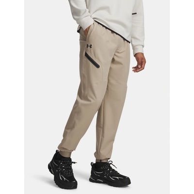 Under Armour UA Unstoppable Woven Jogger hnedá