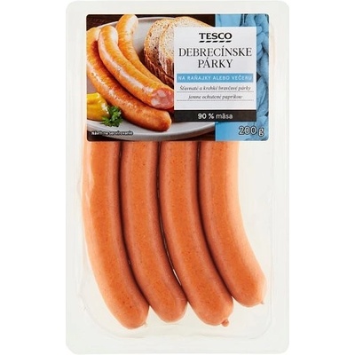 Tesco Debrecínske párky 200 g