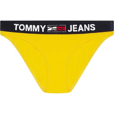TOMMY HILFIGER Tommy Jeans nohavičky z organickej bavlny yellow