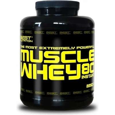 Best Nutrition Muscle Whey 80 2000 g