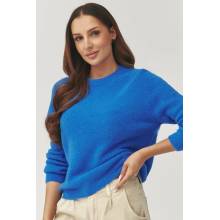 Makadamia Dámsky sveter C40 modrý Modrá