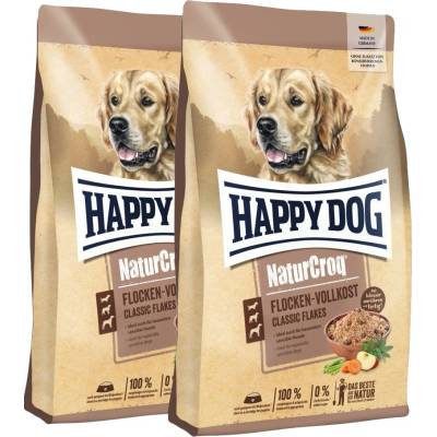 Happy Dog NaturCroq Flocken Vollkost 2 x 10 кг