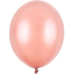 PartyDeco Балон металик розово злато 23 см