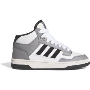 adidas Юношески маратонки adidas Rapid Court Mid Trainers Juniors - White/Black