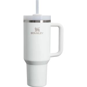 STANLEY 1913 Quencher H2.0 Flowstate Drinking Bottle with Straw 1.2L - Thermo Mug Cools 11 Hours - 48 Hours Ice Cooled - Thermos Bottle BPA Free - Stainless Steel Drinking Cup - Frost - 100000144087 (10-10824