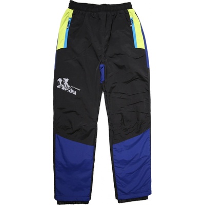 Wolf B2273 chlapecké šusťákové kalhoty zateplené černá