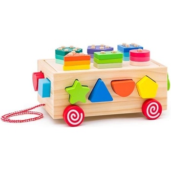 Woodyland Количка с форми 3в1