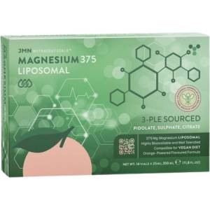 JMN Nutraceuticals Liposomal Triple Magnesium | with Pidolate, Sulfate & Citrate [14 x 25 мл] Ябълка