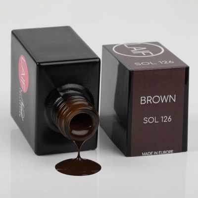 Laif gel lak hnědý SOL 126 Brown 10 ml