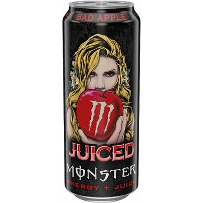 Monster Energy Juiced Bad Apple sýtený energetický nápoj 500 ml