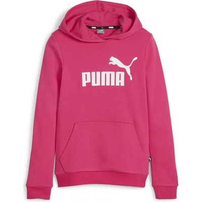 Puma Ess Logo Hoodie TR G 58703048 růžový – Zboží Dáma