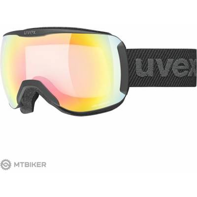 uvex Downhill 2100 v , black matt dl/rainbow-clear s1-3