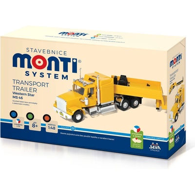 Monti System 46 Transport Trailer Western Star 1:48