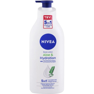 Nivea Aloe & Hydration hydratačné telové mlieko s aloe vera 625 ml