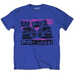 Sex Pistols Pretty Vacant Coaches Royal Blue L Риза (SPTS30MBL03)