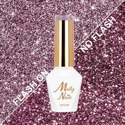 Molly Nails gél lak Flashing Lights Prestige HEMA/Di-HEMA Free 8 g Nr 561