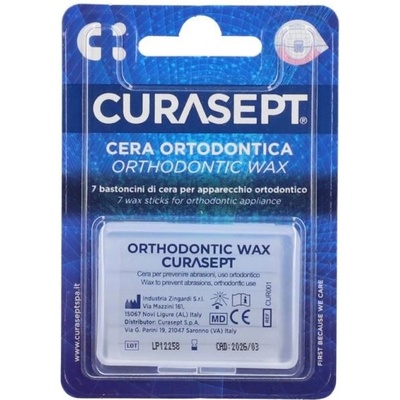 Curasept Orthodontic Wax 7 tyčinek v pouzdru