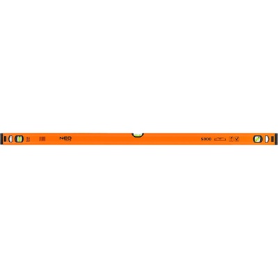 NEO TOOLS Алуминиев нивелир S 300, 3 нивелира, 120 cm 71-135 (71-135)