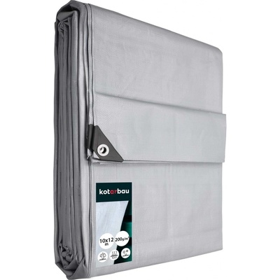 Bradas plachta GRAY 200 g/m2 6 x 12 m PLG2006/12