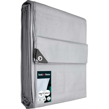 Bradas plachta GRAY 200 g/m2 6 x 12 m PLG2006/12