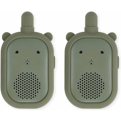 Konges Sløjd Detské Walkie Talkie Olivine 2 ks