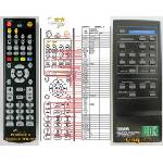 GENERAL YAMAHA RS-CDX510 - съвместимо дистанционно управление на марката General (RS-CDX510) Дистанционно