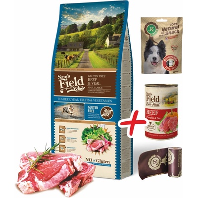 Sam's Field Gluten Free Adult Large Beef & Veal 13 kg