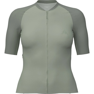 7mesh Дамска фланелка с къс ръкав за колоездене 7mesh Women's Pace Jersey S/S Cycling jersey - Fog - размер XL (156-2567-0315)