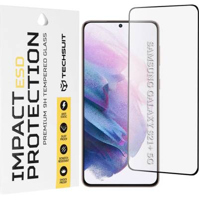Techsuit Протектор за Samsung Galaxy S21 Plus 5G - ESD Glass - черен