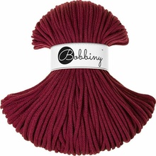 Bobbiny Premium 5 mm 100 m Wine Red Špagát