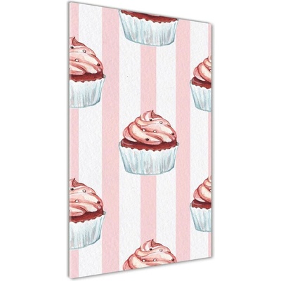 Vertikálny fotoobraz na skle Bábovky 50x100 cm