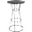 Horecano HORECANO-LUCCA-Бар маса Ø60xh105cm ЧЕРНА (HC-42544) (0142544)