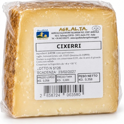 Agr.al.ta tallaroga zrající ovčí sýr pecorino cixerri 360 g