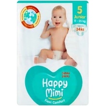 Happy mimi Flexi Comfort Junior 4 11-22 kg 34 ks