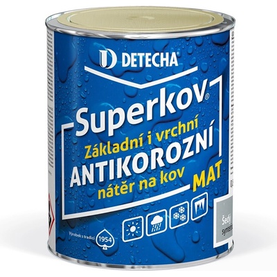 Detecha Superkov 2,5kg zelený mat